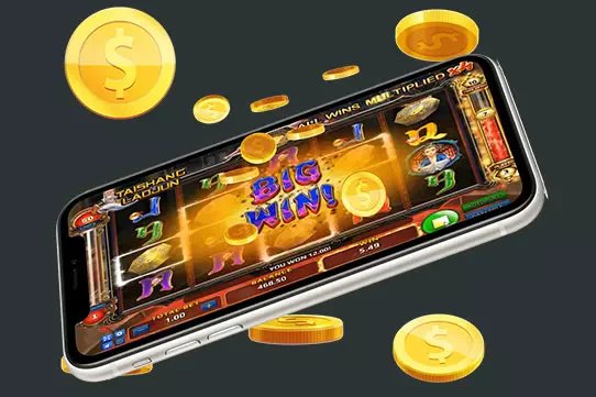 Mobile case study layout showing account and category choices for players
